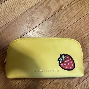 Stoney Clover Lane yellow patch pouch